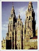 サンチアゴ・デ・コンポステラの大聖堂
