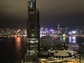 ４０階からの香港島の夜景