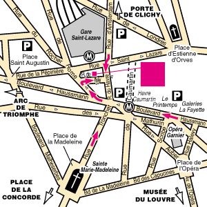 メルキュール パリ オペラ ガルニエ ホテル アンド スパ ホテル周辺地図 アップルワールド