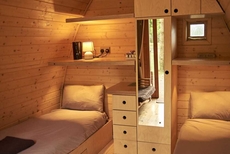 Pinewood Camping Pods - At Port Lympne Reserve