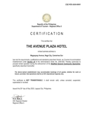 The Avenue Plaza Hotel