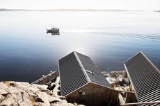 Strandflickornas Husen vid Havet