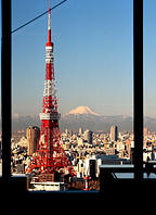 東京タワーと富士山を同時に見ることも