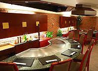 和食レストラン「銀杏」では地産の食材が豊富です。
